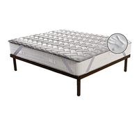 ITALYMATERASSI TOPPER VITALITY H6 cm mousse à mémoire de forme correcteur pour matelas Super respirant grâce au tissu innovant Greep Surmatelas double 170 x 190 cm