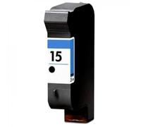 Italy's Cartridge Cartouche HP 15, Noir, Compatible pour HP Deskjet 810C 812C 816C C6615D, 30 ML