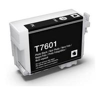 Italy's Cartridge Cartouche T7601, Noir, Photo Compatible Orca Ink Pigmenté pour Epson Surecolor Sc-P600 C13T76014010, 32 ML