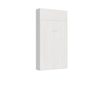 Lit escamotable taille française 140x190 avec placard vasistas Kentaro