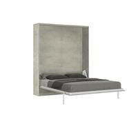 Itamoby Lit Double escamotable Kentaro en Cachemire de 140 cm