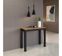 Itamoby Table console extensible Everyday Evolution Chêne Natura L.90 P.40 H.77 extensible jusqu'à 300 cm