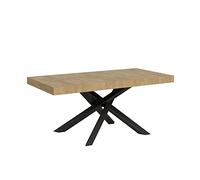 Itamoby Table Extensible 90x180/440 cm Volantis Chêne Nature Structure Anthracite