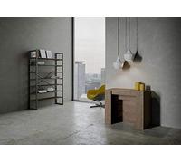 Itamoby Venus Console extensible, panneaux de noyer, longueur 90 cm, largeur 48 cm, hauteur 77 cm