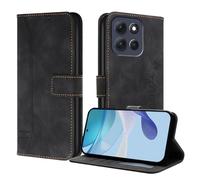 iTape Coque de protection antichoc à rabat avec fonction support pour Motorola Moto G86 Power Noir