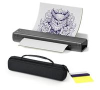 Itari M08F Machine de transfert de tatouage sans fil avec étui Gris