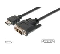 ITB CMGLP8740 câble vidéo et adaptateur 2 m HDMI DVI-D Noir G