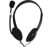 ITB LOEN-HTM-05/3.5 Casque de bureau stéréo filaire, noir, supra-auriculaire, jack 3,5 mm