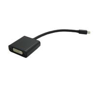 ITB RO12.99.3128 câble vidéo et adaptateur 0,1 m Mini DisplayPort DVI-D Noir