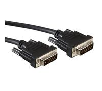 - Câble DVI - liaison double - DVI-D (M) pour DVI-D (M) - 2 m - noir