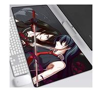 ITBT Akame GA Kill 700x300mm Tapis de Souris XL Multifonction Gaming Mousepad XL Grand sous Main, Anime Souris 3mm Bureau Anti-Glissant Surface Texturée pour Ordinateur,F
