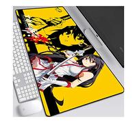ITBT Akame GA Kill Tapis de Souris XL 700x300mm Hydrorésistant Anime Mouse Pad Grand Tapis de Souris Gamer avec Base en Caoutchouc Anti-Glissant Surface Texturée pour Ordinateur et PC,H