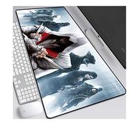 ITBT Assassin's Creed Speed Gaming Mouse Pad, XXL Anime Mouse Mat, 800x300mm, Extra Large Mousepad with Ant-Slip Rubber Base, 3mm Stitched Edge, for Computer PC, T