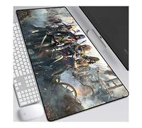 ITBT Assassin's Creed Speed Gaming Mouse Pad, XXL Anime Mouse Mat, 800x300mm, Extra Large Mousepad with Ant-Slip Rubber Base, 3mm Stitched Edge, for Computer PC, O