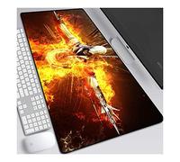 ITBT Assassin's Creed Speed Gaming Mouse Pad, XXL Anime Mouse Mat, 800x300mm, Extra Large Mousepad with Ant-Slip Rubber Base, 3mm Stitched Edge, for Computer PC, I