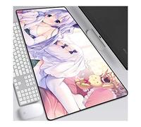 ITBT Azur Lane 800x300mm Speed Gaming Tapis de Souris, XL Anime Mouse Pad - Surface spéciale améliore la Vitesse et la précision, 3mm Base en Caoutchouc Antidérapant Surface-pour Ordinateur et PC, B