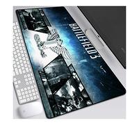 ITBT Battlefield 5 Speed Gaming Mouse Pad,XXL Anime Mouse Mat,800x300mm, Extra Large Mousepad with Non-Slip Rubber Base,3mm Stitched Edges,for Computer PC,C