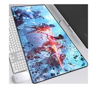 ITBT Battlefield 5 Tapis de Souris Gaming XXL, 900x400mm, Anime Mouse Pad - Surface spéciale améliore la Vitesse et la précision, 3mm Base en Caoutchouc Antidérapant Surface-pour Ordinateur et PC, B