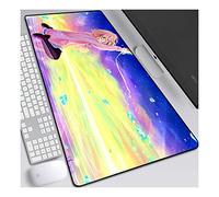 ITBT Beyond The Realm Speed Gaming Mouse Pad,XXL Anime Mouse Mat,800x300mm, Extra Large Mousepad with Non-Slip Rubber Base,3mm Stitched Edges,for Computer PC,D