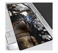 ITBT Black Rock Shooter 700x300mm Tapis de Souris XL Multifonction Gaming Mousepad XL Grand sous Main, Anime Souris 3mm Bureau Anti-Glissant Surface Texturée pour Ordinateur,A