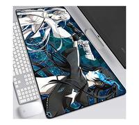 ITBT Black Rock Shooter Tapis De Souris 700X300Mm, Clavier Étendu Tapis De Souris Professionnel De Jeu Mousepad avec Base De 3 Mm D'Épaisseur, pour Ordinateurs Portables, Pc,A