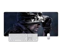 ITBT Call-of-Duty Tapis de Souris XXL 900x400mm Hydrorésistant Anime Mouse Pad Grand Tapis de Souris Gamer avec Base en Caoutchouc Anti-Glissant Surface Texturée pour Ordinateur et PC, I