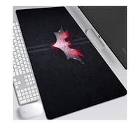 ITBT Chauve-Souris du Chevalier Noir, E 900x400mm Tapis de Souris XXL Multifonction Gaming Mousepad XXL Grand sous Main, Anime Souris 3mm Bureau Anti-Glissant Surface Texturée pour Ordinateur