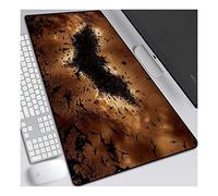 ITBT Chauve-Souris du Chevalier Noir, H 900x400mm Tapis de Souris XXL Multifonction Gaming Mousepad XXL Grand sous Main, Anime Souris 3mm Bureau Anti-Glissant Surface Texturée pour Ordinateur