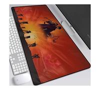 ITBT Code Geass Speed Gaming Mouse Pad,XXL Anime Mouse Mat,800x300mm, Extra Large Mousepad with Non-Slip Rubber Base,3mm Stitched Edges,for Computer PC,C