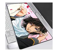 ITBT Code Geass Speed Gaming Mouse Pad,XXL Anime Mouse Mat,800x300mm, Extra Large Mousepad with Non-Slip Rubber Base,3mm Stitched Edges,for Computer PC,A