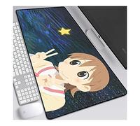 ITBT Creative Girl 800x300mm Anime Mouse Pad, Keyboard Mouse Mats, Extended XXL Large Professional Gaming Mouse Mat with 3mm-Thick Rubber Base, for Computer PC,F