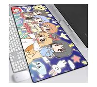 ITBT Creative Girl Anime Extended XXL Mousepad,Speed Gaming Mouse Mat,800x300mm Large Anime Mousepad with Non-Slip Rubber Base,3mm Stitched Edges,for Computer PC,C
