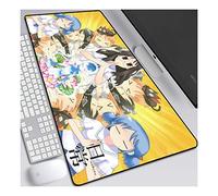 ITBT Creative Girl Tapis de Souris XL 700x300mm Hydrorésistant Anime Mouse Pad Grand Tapis de Souris Gamer avec Base en Caoutchouc Anti-Glissant Surface Texturée pour Ordinateur et PC,D