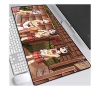 ITBT Creative Girl Tapis de Souris XL 700x300mm Hydrorésistant Anime Mouse Pad Grand Tapis de Souris Gamer avec Base en Caoutchouc Anti-Glissant Surface Texturée pour Ordinateur et PC,A