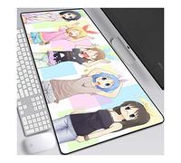 ITBT Creative Girl Tapis de Souris XL 700x300mm Hydrorésistant Anime Mouse Pad Grand Tapis de Souris Gamer avec Base en Caoutchouc Anti-Glissant Surface Texturée pour Ordinateur et PC,G