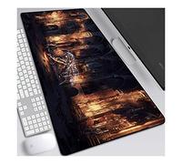 ITBT Dark Souls 700x300mm Tapis de Souris XL Multifonction Gaming Mousepad XL Grand sous Main, Anime Souris 3mm Bureau Anti-Glissant Surface Texturée pour Ordinateur,C