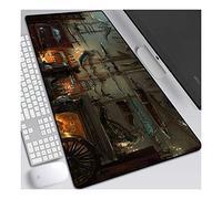 ITBT Dark Souls 700x300mm Tapis de Souris XL Multifonction Gaming Mousepad XL Grand sous Main, Anime Souris 3mm Bureau Anti-Glissant Surface Texturée pour Ordinateur,A