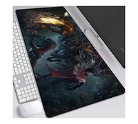 ITBT Dark Souls 800x300mm Speed Gaming Tapis de Souris, XL Anime Mouse Pad-Surface spéciale améliore la Vitesse et la précision, 3mm Base en Caoutchouc Antidérapant Surface-pour Ordinateur et PC, C