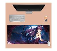 ITBT Dating Battle Tapis de Souris XL 900x400mm Hydrorésistant Anime Mouse Pad Grand Tapis de Souris Gamer avec Base en Caoutchouc Anti-Glissant Surface Texturée pour Ordinateur et PC, T