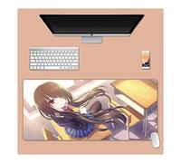 ITBT Dating Battle Tapis de Souris XL 900x400mm Hydrorésistant Anime Mouse Pad Grand Tapis de Souris Gamer avec Base en Caoutchouc Anti-Glissant Surface Texturée pour Ordinateur et PC, K