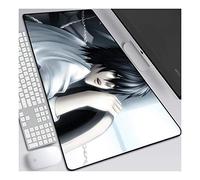 ITBT Death Note Tapis de Souris Gaming XXL, 900x400mm, Anime Mouse Pad - Surface spéciale améliore la Vitesse et la précision, 3mm Base en Caoutchouc Antidérapant Surface-pour Ordinateur et PC, E