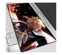 ITBT Demon Slayer Tapis De Souris 800X300Mm Gaming Mousepad, Clavier Étendu, Tapis De Souris Professionnel De Jeu Mousepad avec Base De 3 Mm D'Épaisseur, pour Ordinateurs Portables, Pc, F