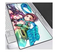 ITBT Demon Slayer Tapis de Souris XL 700x300mm Hydrorésistant Anime Mouse Pad Grand Tapis de Souris Gamer avec Base en Caoutchouc Anti-Glissant Surface Texturée pour Ordinateur et PC,G