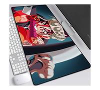 ITBT Demon Slayer Tapis de Souris XL 800x300mm Hydrorésistant Anime Mouse Pad Grand Tapis de Souris Gamer avec Base en Caoutchouc Anti-Glissant Surface Texturée pour Ordinateur et PC, G