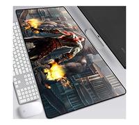 ITBT Dieu de la Guerre, E Tapis de Souris XL 900x400mm Hydrorésistant Anime Mouse Pad Grand Tapis de Souris Gamer avec Base en Caoutchouc Anti-Glissant Surface Texturée pour Ordinateur et PC