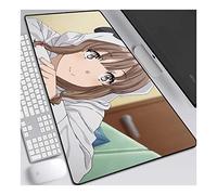 ITBT Dream Schoolgirl Tapis de Souris XL 700x300mm Hydrorésistant Anime Mouse Pad Grand Tapis de Souris Gamer avec Base en Caoutchouc Anti-Glissant Surface Texturée pour Ordinateur et PC,A