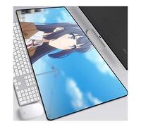 ITBT Dream Schoolgirl Tapis de Souris XL 700x300mm Hydrorésistant Anime Mouse Pad Grand Tapis de Souris Gamer avec Base en Caoutchouc Anti-Glissant Surface Texturée pour Ordinateur et PC,C