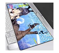 ITBT Dream Schoolgirl Tapis de Souris XL 800x300mm Hydrorésistant Anime Mouse Pad Grand Tapis de Souris Gamer avec Base en Caoutchouc Anti-Glissant Surface Texturée pour Ordinateur et PC, A