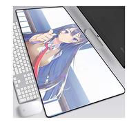 ITBT Dream Schoolgirl Tapis de Souris XL 900x400mm Hydrorésistant Anime Mouse Pad Grand Tapis de Souris Gamer avec Base en Caoutchouc Anti-Glissant Surface Texturée pour Ordinateur et PC, E