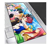 ITBT Fairy Tail Tapis de Souris Gaming XXL, 900x400mm, Anime Mouse Pad - Surface spéciale améliore la Vitesse et la précision, 3mm Base en Caoutchouc Antidérapant Surface-pour Ordinateur et PC, I